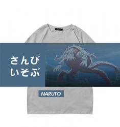 Naruto Tees Three-Tails Monster Custom Kids Maillots