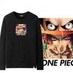 Roronoa Zoro et Luffy Long Sleeve Tee One Piece Children T Shirt 