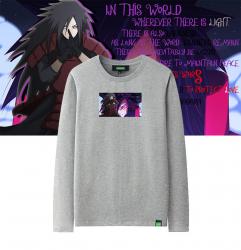 original design Madara Uchiha Long Sleeve Tee Shirt Naruto Custom Girl Shirts 