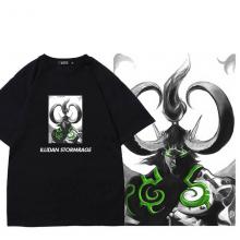 โลกของวอร์คราฟต์ Illidan Stormrage เสื้อยืดคู่น่ารัก