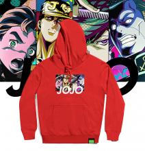 Jojoแปลกประหลาดผจญภัย Jotaro Kujo แจ็คเก็ตออกแบบเดิมเสื้อสวมฮู้ดสําหรับเด็ก