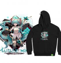 เสื้อฮู้ดสําหรับเด็กผู้ชาย Hatsune Miku สวมฮู้ด