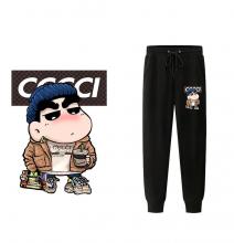 Shinnosuke Nohara Sweatpants Crayon Shin-chan Casual Pants