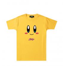 เสื้อทีเชิ้ต Kirby คู่เสื้อยืดสีขาว