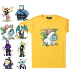 Pokemon Bulbasaur Tshirts Original Design Korean Couple Shirts