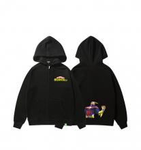 My Hero Academia All Might hooded sweatshirt Kids Red Zip Up Hoodie