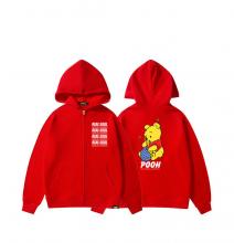 Winnie the Pooh Jacket Boys Zip Hoodie