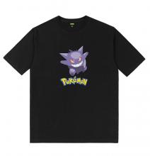 เสื้อ Gengar Tee เสื้อโปเกมอนคู่เสื้อยืดซื้อออนไลน์