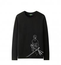 Roronoa Zoro Long Sleeve Tee Shirt One Piece Anime Kids T Shirts 